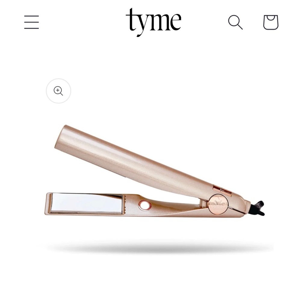 Tyme Curler / Flat Iron Combo